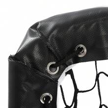 9-Hole Baseball Throwing Net, Black Stable Baseball Throwing Net For Backyard Home Baseball Training - Black - View 5