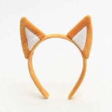 1pc Cute Dog Ear Headband Set, Halloween Party Cosplay Costume Accessory Prop, Fun Decorative Hair Accessory, Perfect For Holiday Parties And Themed Events - Multicolor - View 8