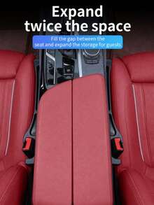 2pcs Upgraded Car Seat Gap Filler, Anti-Leak & Anti-Drop Gap Seal, With Small Item Storage Function, Universal Fit For Multiple Car Models, Enhances Interior Comfort & Convenience, Car Interior Accessory/Storage Solution, Ideal Holiday Gift - Multicolor - View 7