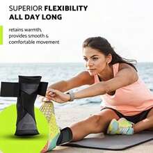 Adjustable Ankle Support Breathable Knitted Band Adjustable Elastic Compression Wrap, Suitable For Running And Fitness (Single Pack) - Multicolor - View 3