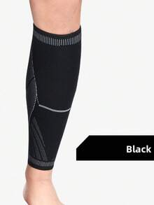Knitted Compression Calf Sleeves For Men And Women, Breathable Pressure Leg Guards For Running, Basketball, Hiking And Sports - Multicolor - View 9