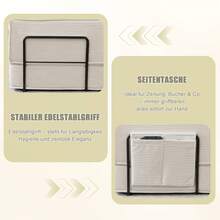Modern Sofa Bed Frame Beige 2 Seat - 米色雙座 - 查看 5