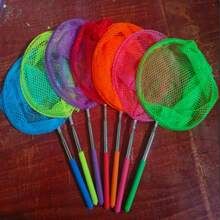 1pc Random Color, Telescopic Fishing Net, Colorful Butterfly And Insect Catching Net, Retractable Small Shovel Tool, Suitable For Home Aquarium, Beach, Camping And Outdoor Nature Exploration - Multicolor - View 7