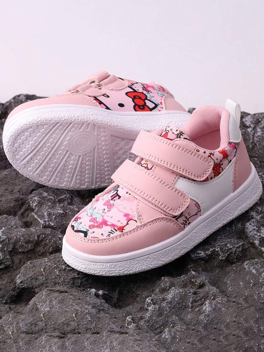 SANRIO 2026新款女童舒適運動鞋,適合室內與戶外穿著,KT Cat - 粉色 - 查看 1