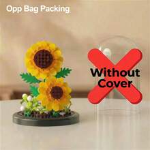Eternal Flower Bouquet Potted Plant Mini Building Block Model Home Decor Puzzle Children Toy Birthday Christmas Gift - Multicolor - View 7