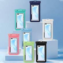 3pcs Detachable Arm Band & Halter Dual-Use Waterproof Phone Pouch, Touchscreen Phone Case For Running, Cycling, Sports, Swimming, Water Play, Arm Bag 8-Level Waterproof Multi-Function - Multicolor - View 9