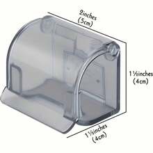 2 Packs Waterproof Self-Draining Toothbrush & Razor Holder, Wall-Mounted Bathroom Storage Organizer - 2pcs Razor Holder - View 9
