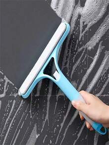 3-In-1 Glass Squeegee With Water Scraper And Sprayer, Multi-Functional Handheld Glass Squeegee For Spraying, Cleaning And Scraping Glass Stains On Tiles, Windshields, Mirrors, Bathrooms And More. Ideal For Kitchen, Bathroom, Home Goods And Household Items, Especially For Back To School Season. - Multiple Styles and Colors - View 2