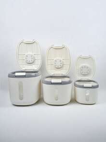 A Rice Storage Container, Insect-Proof, Moisture-Proof, Airtight, Suitable For Storing Rice, Flour, Cat Food, And Dog Food In A Household. - View 7