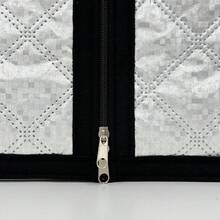1PC Black Curtain, Windproof & Warm Winter Window Curtain, Bedroom Cold-Proof Sealing Window Insulation Film, Zipper Design - Black - View 11