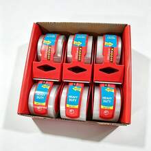 Termasuk Dispenser Selotip Transparan, Penyegel Kotak Plastik, Alat Bantu Pengemasan Paket Ekspres & Pengiriman Kotak, Penyegel Selotip Plastik, Pemotong Selotip Kemasan/Penyegel Kotak - Rectangle - View 6