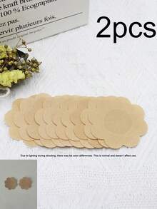 2pcs Reusable Silicone Bra Pads, Transparent/Skin-Tone Invisible Lift Effect, Thickened Bra Pads Hidden Seamless Padded Bust Enhancer, Suitable For Swimwear And Lingerie, Soft Thick Filling Design For Enhanced Lift, Applicable For Bikini, Wedding Dress, Dress And Camisole - A - View 11