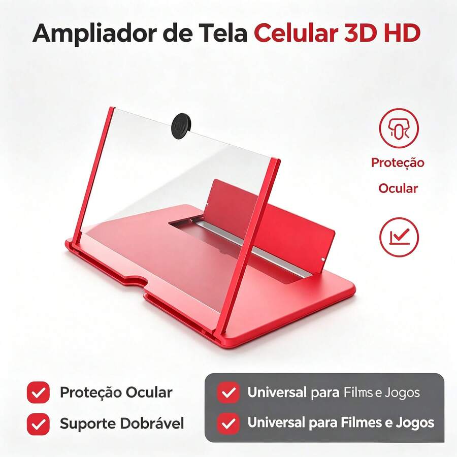 Screen Expanders & Magnifiers - Kırmızı - Görünüm 1