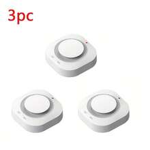 Detector, Battery Photoelectric Detector with Test Button and Low Battery Signal, Small Alarm for Home, Bedroom; Compatible - Weiss - Übersicht 7