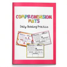Children's English Learning Journal - Early Reading And Writing Practice Book With Picture Aids And Question Pages | Educational Daily Learning Notebook For Preschool And Kindergarten - Reading Comprehension Pad - View 3