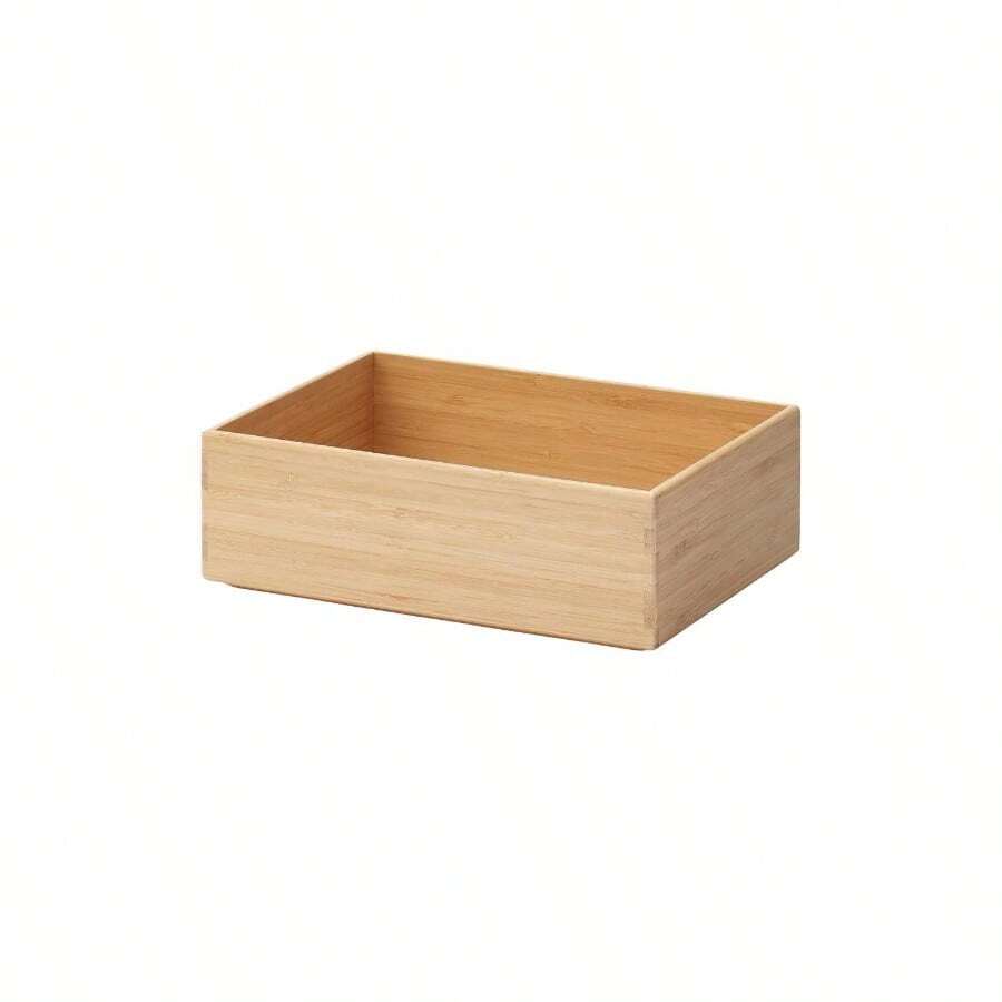 重なる竹材長方形ボックス 収納用品 ハーフ 小 幅26×奥行18. 5×高さ8. 5cm 12047261 衣装ケース 収納ケース 収納ボックス - ボックス 小 - チェックする 1