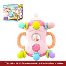 Infant Montessori Toys - Baby Teething Relief - Newborn Teething Toys 0+ Months Girls Boys Ball Chewing Toy Gift Toddler Teething Toys Colorful Soft Silicone Ring Teether, Soothing Teether, Teething Gum Set, Suitable For Toddlers And Infants (Note: Ball And Small Parts Color Box Position Are Random) Mini Version - Color - View 14