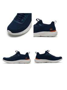 Skechers Men's Sports Casual Shoes INGRAM Mesh Casual Walking Shoes 210964-NVY - Navy Blue - View 6