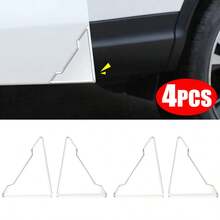 2/4pcs Car Door Corner Transparent Protective Stickers Anti-Collision Anti-Scratch Cover Car Door Protector Sticker Accessories - A - View 8