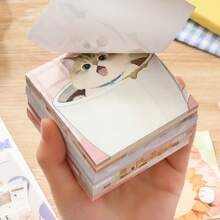Cat Sticky Notes Cute Wind Cartoon Pattern Office Stationery Sticky Notes Can Tear The Student Message Note Paper Campus Student Reward Gift Birthday Gift. - Multicolor - View 8