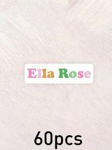 LICVIC Custom Stickers, Personalized Name Labels Stickers, Back To School Supplies For Kids, Customized Name Tag Stickers, Customizable Stickers, Boy, Girl - Multicolor - View 8