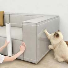 Anti-Cat Scratch Furniture Protector Large Sofa Protector Single-Sided Adhesive Transparent Corner Guard Suitable For Furniture, Walls And Doors - 45*500cm - View 4