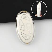 For IONIQ 6 New Grand Prix GN7 Kona 5 7 Buttons Fashion TPU Car Remote Key Case Cover Protected Keychain Fob Accessories - A - View 8