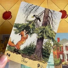Grannys Postcards Lenormand Fairy Tale Style Cards 36-Card Lenormand Card Game - Lenormand - View 2
