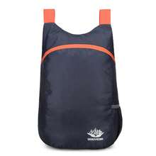 Warnerheim New Foldable Backpack, Lightweight Skin Bag, Portable Outdoor Hiking And Cycling Sports Backpack - Black - View 9