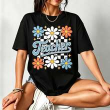 Women T-Shirts - Black - View 2