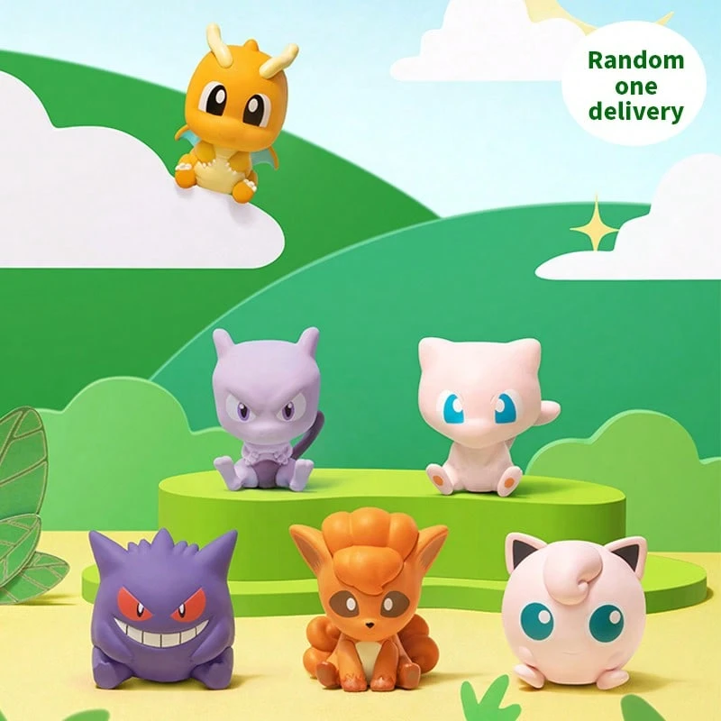 Miniso Little Adventures Series Vol.3 Mini Figure Mixed Pack, Solid PVC Pocket Monster Statues, Cute Chibi Character Models, Tabletop Display Ornaments, Popular Game IP Collectible Toy For Anime Hobbyists (1 PC Random Delivery) - Multicolor - View 1