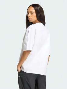 Adidas Originals Women's CB OS TEE Short Sleeve Knit Collarless T-Shirt TKR1480 - Multicolor - View 3