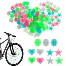 Colorful Bicycle Decorations Accessories Spokes Bike Spoke Decorations Bike Spoke Beads Glow In The Dark Plastic Round Bikes Spokes Beads For Bicycle Accessories - Multicolor - View 1