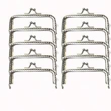5 buc. încuietori metalice argintii semicercuri/pătrate pentru portofel, diverse dimensiuni, închidere cu capsă, accesorii DIY în stil vintage pentru geantă de mână, modificare portofel pentru monede, piese durabile lucrate manual pentru confecționarea portofelelor DIY - Multicolor - Vizualizare 21