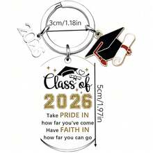2026 Graduation Gift For Him, 2026 Graduate Keychain, College University High School Graduation Souvenir Gift For Mother, Father, Graduate And Teacher, Style And Color Randomly Distributed - Multicolor - View 5