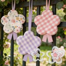 4-Piece Set Of Floral-Shaped Templates, Petal Cutting Guides, Floral Pattern Embroidery Templates, Reusable PET Transparent Applique Patterns Ideal For Home Handmade Crafts, Perfect Holiday Gifts For Crafters & Sewing Enthusiasts - Classic - View 7
