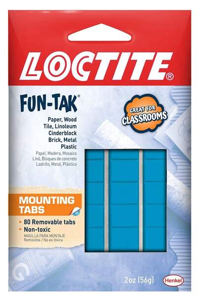 Loctite 2oz Masilla de Montaje Fun-Tak Nueva