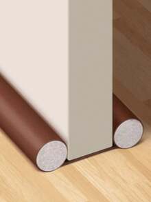 1 buah, Strip Segel Celah Pintu Kedap Suara, Kedap Angin, Kedap Panas, Kedap Serangga dan Kedap Debu, Strip Segel Kulit di Bagian Bawah Pintu - Satu-Ukuran - View 5