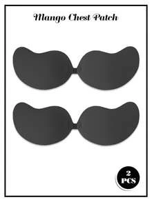 1/2pcs Women's Mango Style Adhesive Bra, Soft & Comfortable, Enhances Small Bust, Suitable For Evening Gowns, Wedding Dresses, Photography - Multicolor - View 18