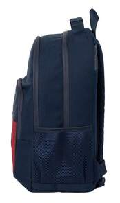 FC Barcelona 1st Kit 26/27 Double School Backpack, Adaptable To Trolley, 2 Large Compartments, Zippers With Double Pull, Measures 32x16x42 Cm - Double Backpack - View 3