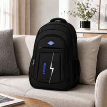 Extra Large Travel Backpack, 40*25*20cm, Carry-On Cabin Bag . Built-In Separate Shoe Compartment, Large Capacity Backpack. - Black1 - View 4