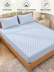 11-Piece Set Only Includes Fitted Sheet, Mattress Protector, Bed Cover, Wrinkle-Resistant, Breathable And Comfortable, Suitable For All Bed Sizes, Ideal For School Dorm Bedding, Bedroom Decor, Bedding, Does Not Include Pillows And Pillowcases, Machine Washable, Dorm Bedding - Multicolor - View 5