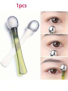 1pc Eye Massage Roller & Eye Cream Applicator, Gently Apply To Face, Eyes, Neck And Forehead - Multicolor - View 11