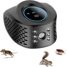 Ultrasonic Rodent Repellent - Black - View 1