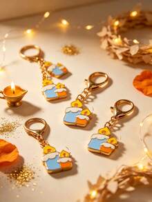 30/15/3pcs Diwali Gift Set, Including Candle Keychain, Hug Card "Happy Diwali", Festive Commemorative Gift, Suitable For Family Gatherings And Party Decorations, Commemorative Gifts, And Themed Party Thank-You Gifts. - Multicolor - View 9
