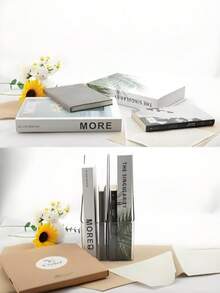 Transparent Magazine Holder - Acrylic Desktop Magazine/Book Organizer; Suitable For Homes, Schools, And Offices For The Upright Storage And Organization Of File Folders. - Multicolor - View 10