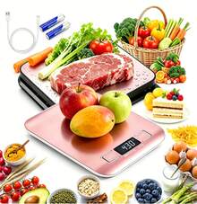 EDVELLA Stainless Steel Digital Kitchen Scale, Electronic Food Scale, 10kg Kitchen Scale With 1g Precision And Tare Function, Scale For Baking And Home Cooking - Kitchen scales - View 6