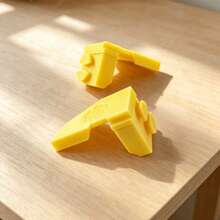 Yellow Brick Line Anchor 2/1pc, Plastic Brick Corner Line Fixer, Construction Masonry Auxiliary Tool, Practical Gift For Bricklayers And Masons - A - View 3