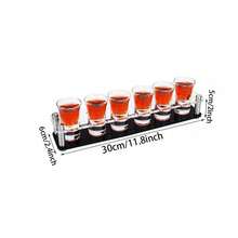 1PC Acrylic Wine Glass Display Rack Transparent Liquor Tray, Minimalist Style Party Spirits Display Stand, Suitable For Wedding Banquet Reception, Home Bar, Birthday Party And Various Holiday Celebration Atmosphere Decoration - View 11