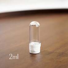 1pc/5pcs 1.5ml/2ml/3ml/5ml Travel Glass Bottles With White Screw Caps - Leak-Proof Reusable Refillable Containers, Suitable For Shampoo, Conditioner, Lotion - Minimalist Design Portable Cosmetic Storage Bottles, Shampoo Travel Bottles - View 16